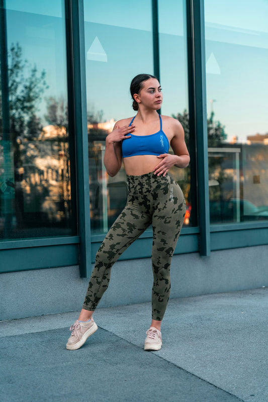 Verdant Vanguard Camo Leggings