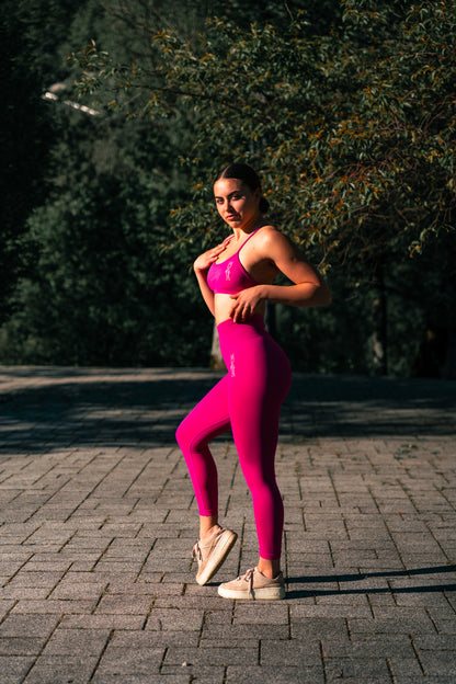 Rose Radiance Couture Leggings