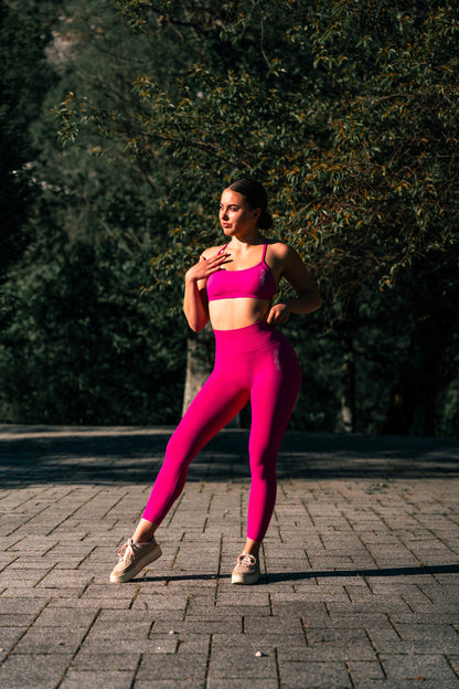 Rose Radiance Couture Leggings